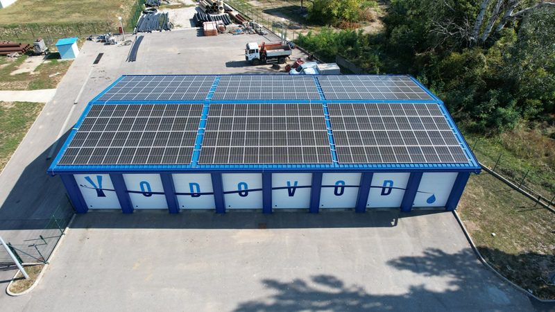 VODOVOD GRADA VUKOVARA „MISLI ZELENO“: Solarna elektrana omogućava značajne uštede